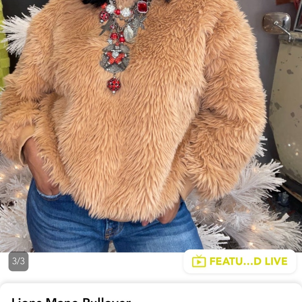 Furr loving sweater